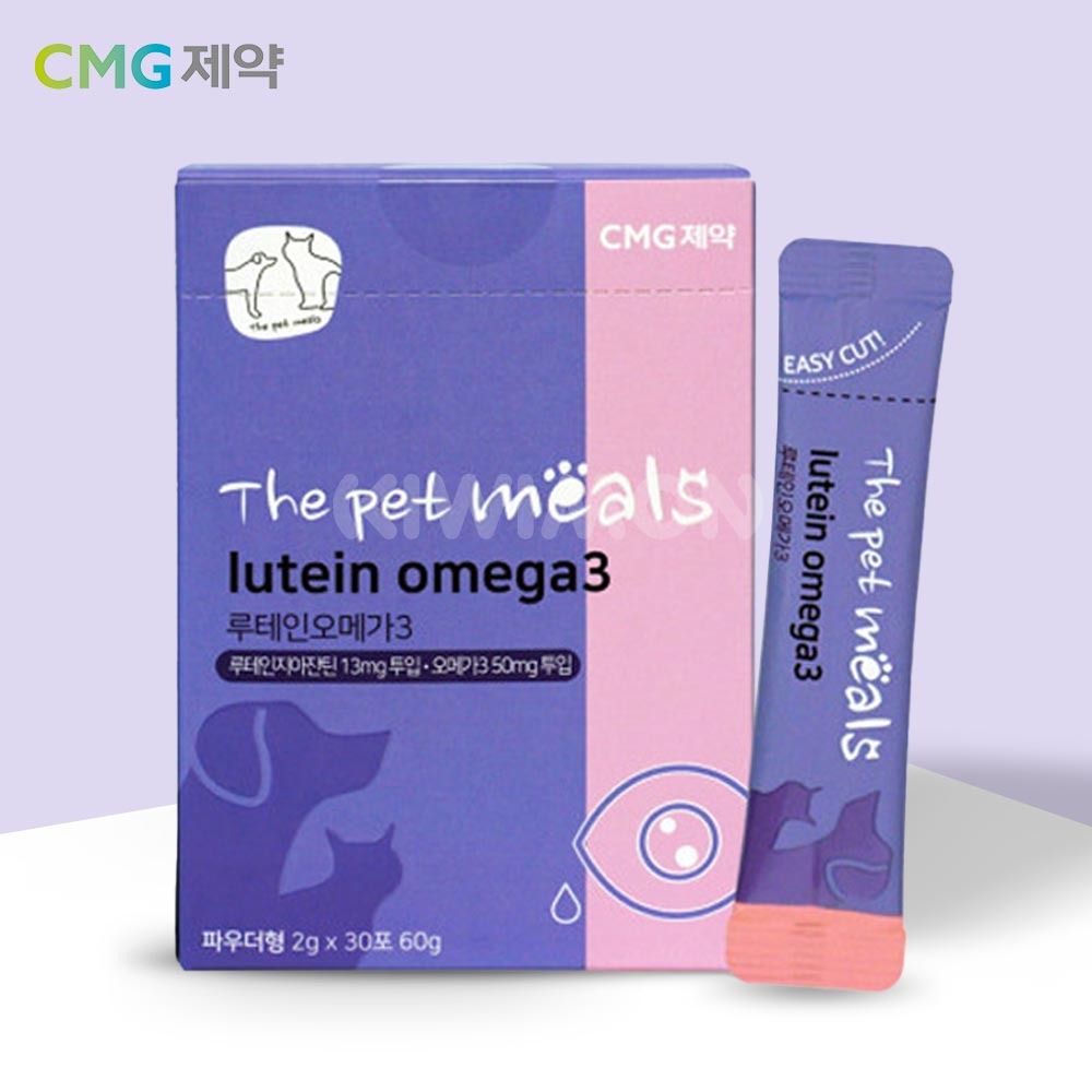 CMG제약 더팻밀즈 루테인 오메가3 30포