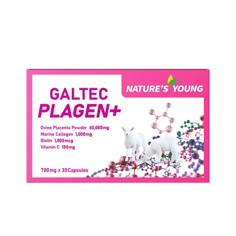 [해외] 양태반 식물성 순수 갈텍 플라겐 네이쳐스영 30캡슐